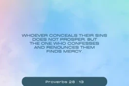 Repentance: conversion of the heart