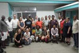 CEVAA coordination team in Mauritius