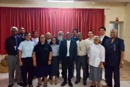 Reception in honour of the Bishop of Port-Louis