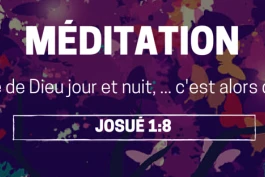 Méditation à venir