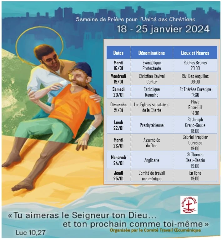 Week of prayer for christian unity 2024 presbyterian church of mauritius